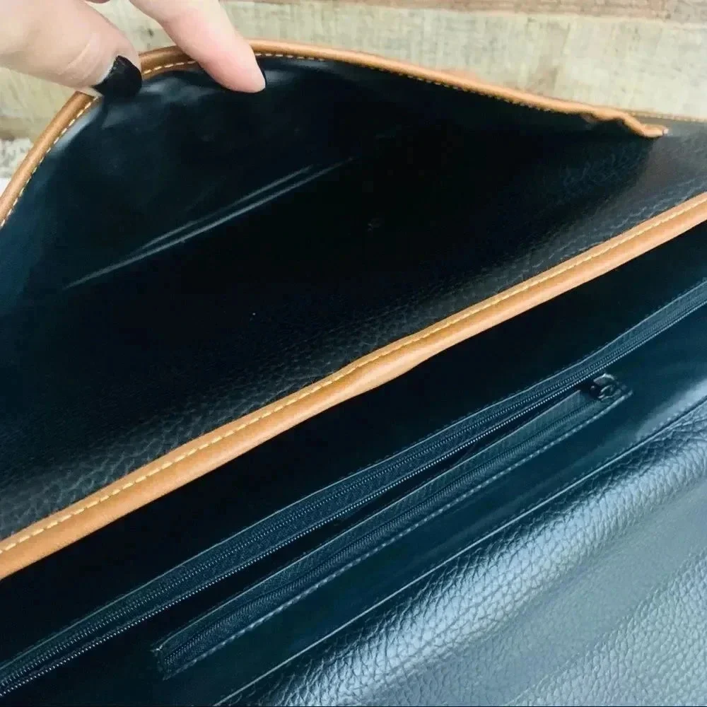 Vintage Bruno Lorelli Briefcase/Messenger